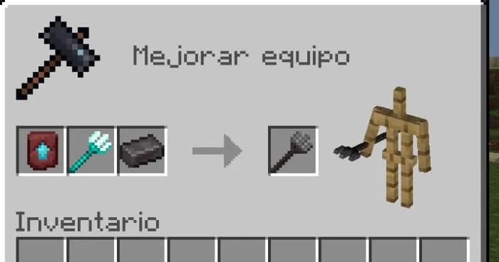 Новый крафт незеритового трезубца