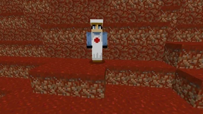 Медсестра в биоме