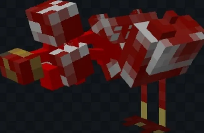 Курица в виде монстра