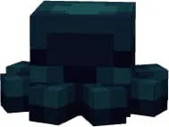 Темный светящийся осьминог