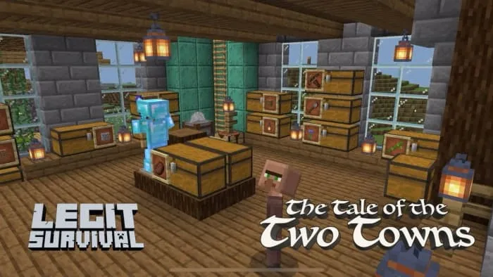 Склад в доме с сундуками