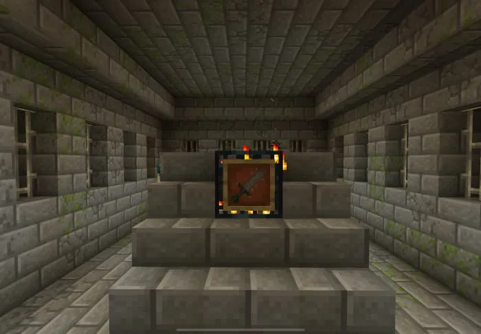 Заражённый нож в рамке