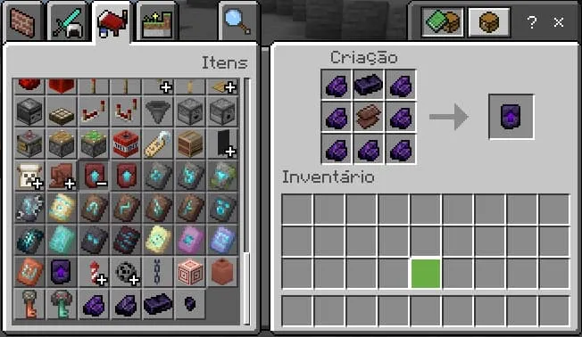 Обсидиановые кузнечные шаблоны для брони