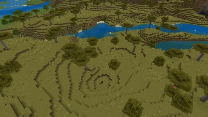 Долина в саванне