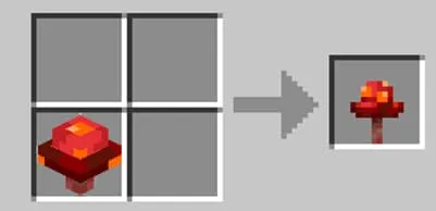 Крафт багрового гриба