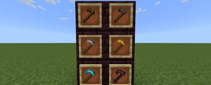 Новый вид мотыг в рамках