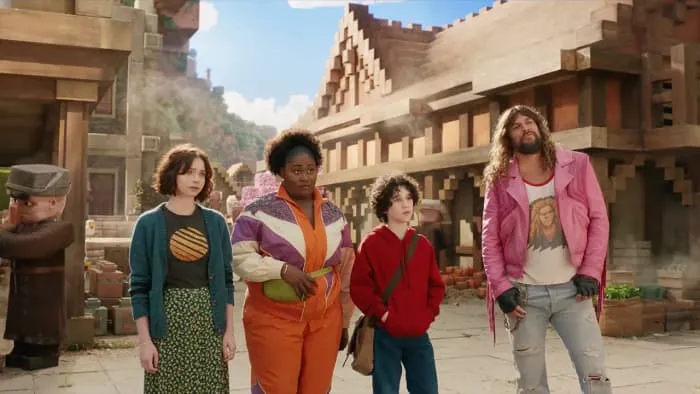 Актеры из фильма Майнкрафт