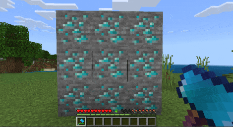 Мгновенная добыча кладки алмазов