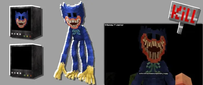 Кошмарный телевизор и смертоносная версия синего персонажа