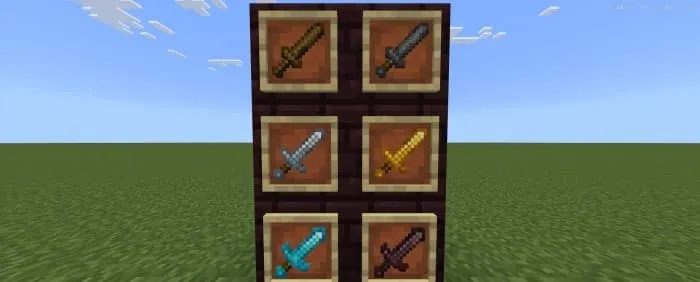 Новый вид мечей в рамках