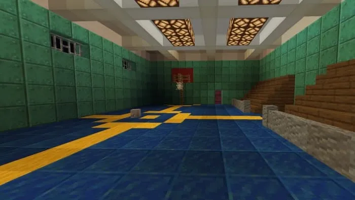 Спортивный зал школы