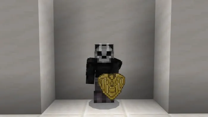 Щит с рыцарем