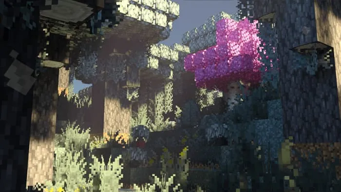 Реалистичные текстуры блоков Бледного сада