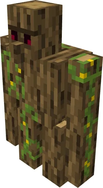 Полностью деревянный страж деревни