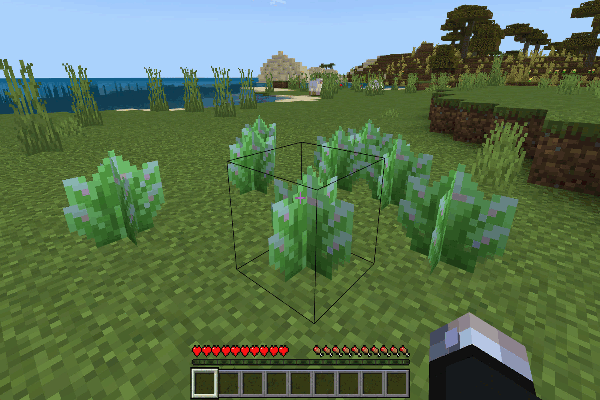 Разрешение простых зеленых кристаллов с опытом