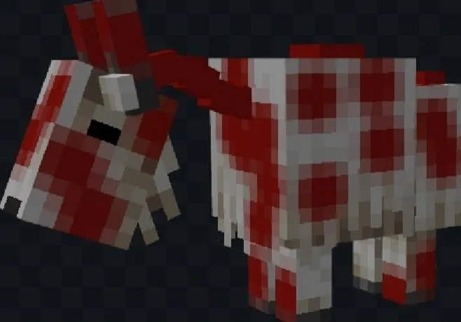 Коза в форме монстра