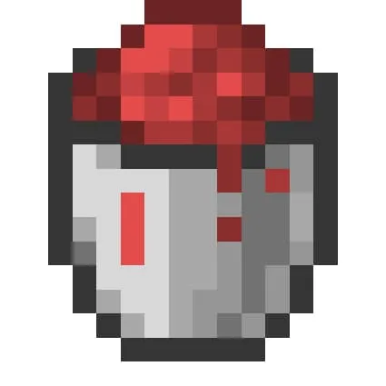 Ведро с наполненной наживкой