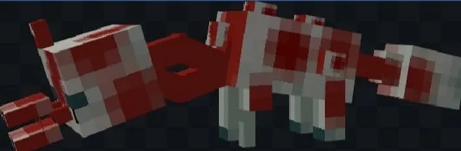 Страшная белая лисица