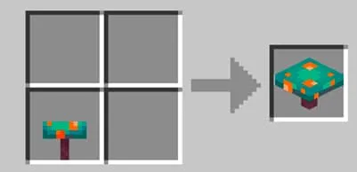 Крафт блока искаженного гриба