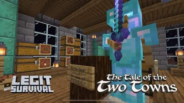 Помещение одного из домов внутри