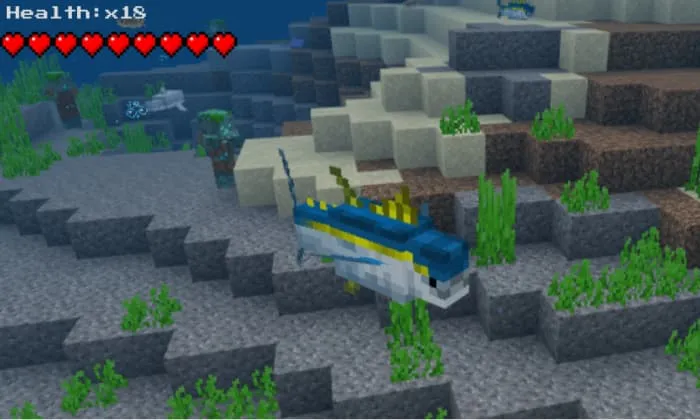 Тунец в воде