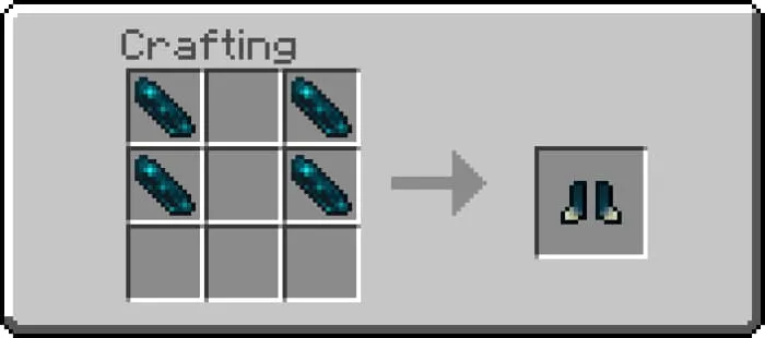 Крафт ботинков Стража