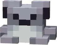 Серая светящийся лягушка