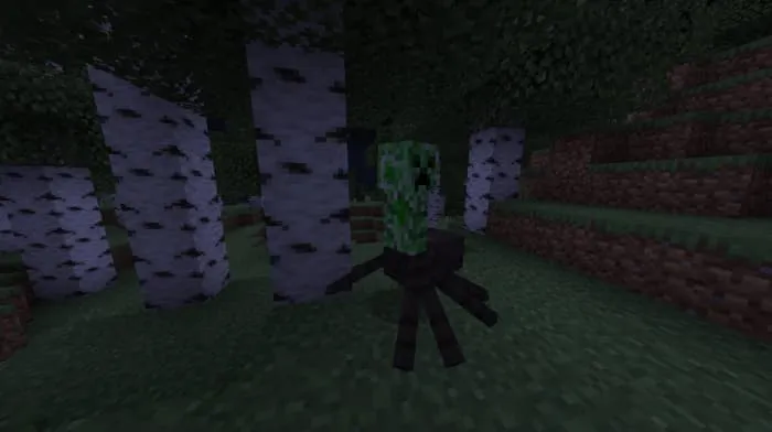 Гибрид паука и крипера