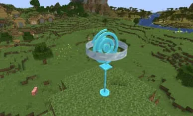 Синяя метка