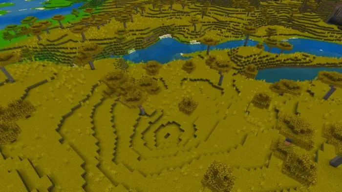 Красочные и яркая саванна