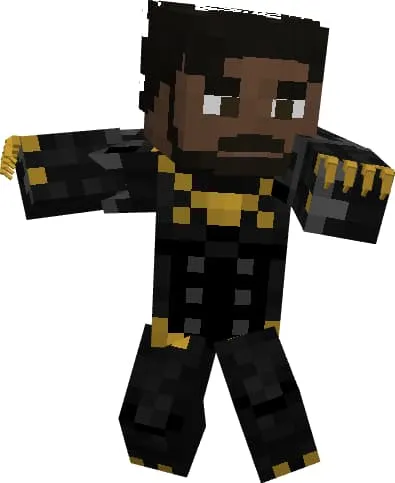 Черная пантера без шлема