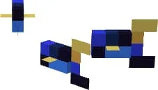 Гирлянда в виде синих рыб