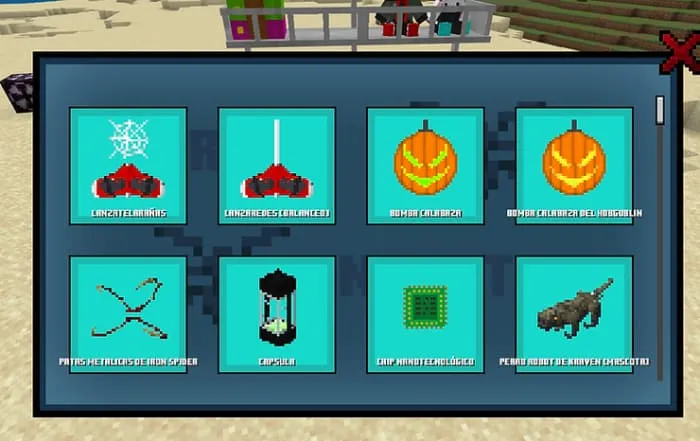 Предметы и аксессуары для Человека-паука