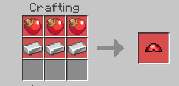 Крафт верхней части покебола