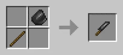 Крафт кремневого ножа