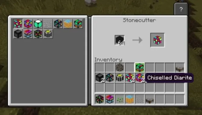 Изготовление блоков в камнерезке