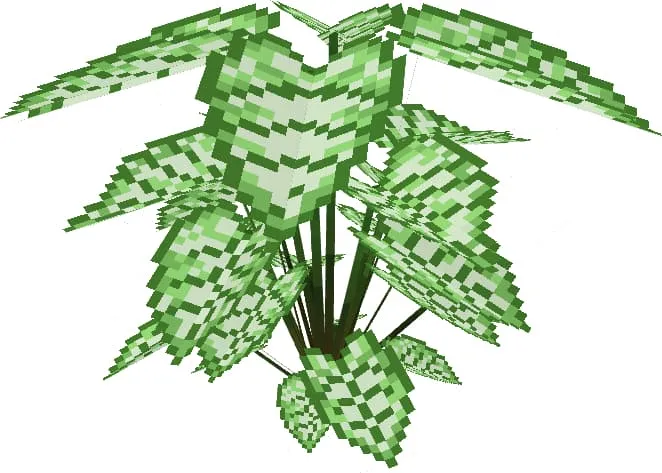 Белые листья