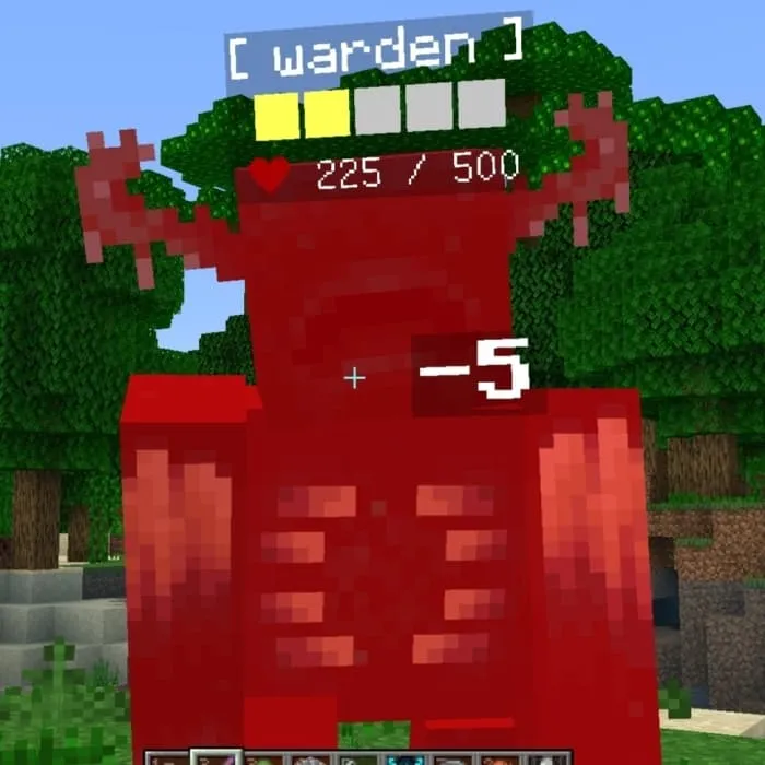 Значение урона у Вардена