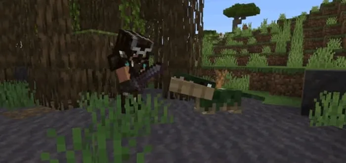 Кусака в мангровом болоте