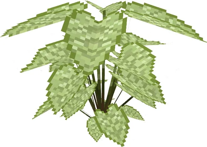 Куст березового леса