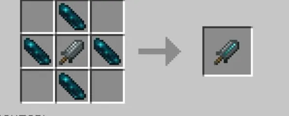 Крафт тройного стального скалкового кинжала