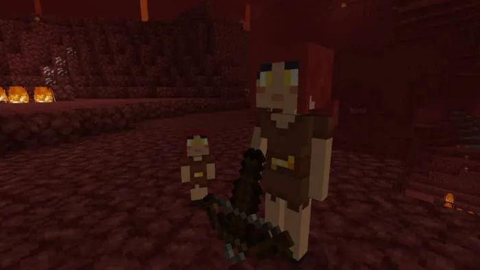 Пиглины в виде девушек