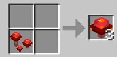 Другой крафт блока багрового гриба