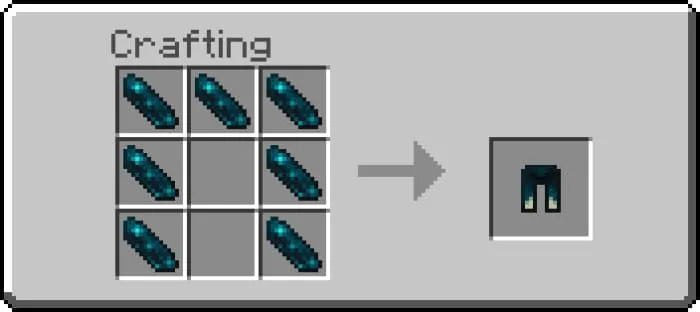 Крафт поножей Стража