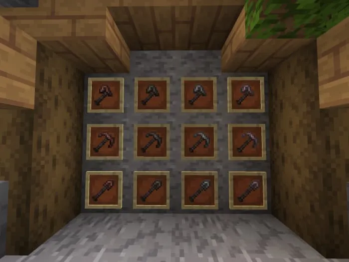 Обновлённые текстуры инструментов