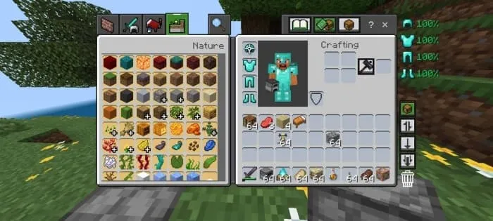 Переработанный основной экран инвентаря с улучшенной навигацией