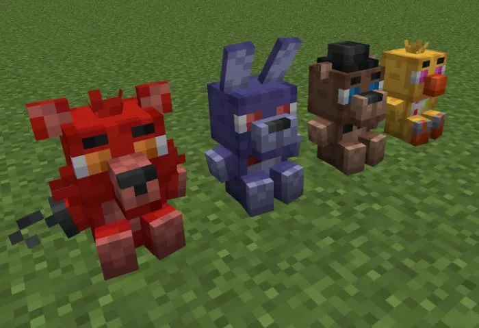 Плюшевые игрушки Фредди и других персонажей, реагирующие на взаимодействие