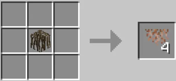 Другой крафт свисающих корней