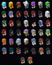 Модели плюшевых мобов