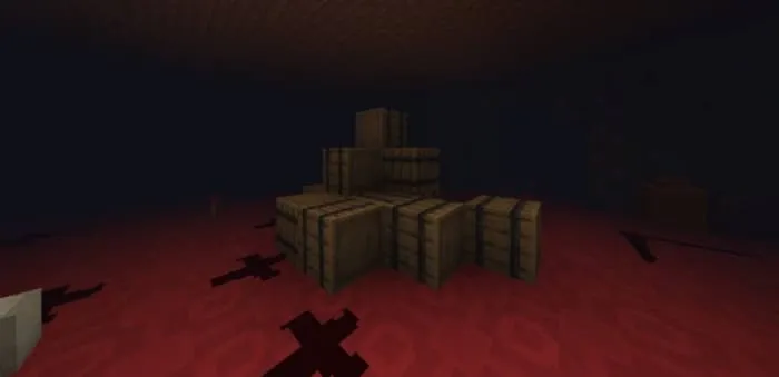 Комната с бочками